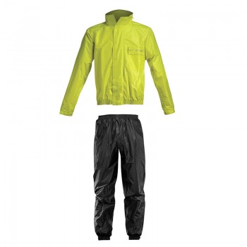 Αδιάβροχο σέτ Acerbis _ Rain Suit Logo_ 16428.318 μαύρο-κίτρινο