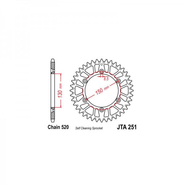 ΓΡΑΝΑΖΙ JTR 251.50 AL.