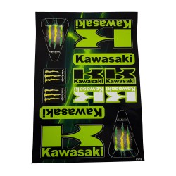  Αυτοκόλλητα Σετ Kawasaki