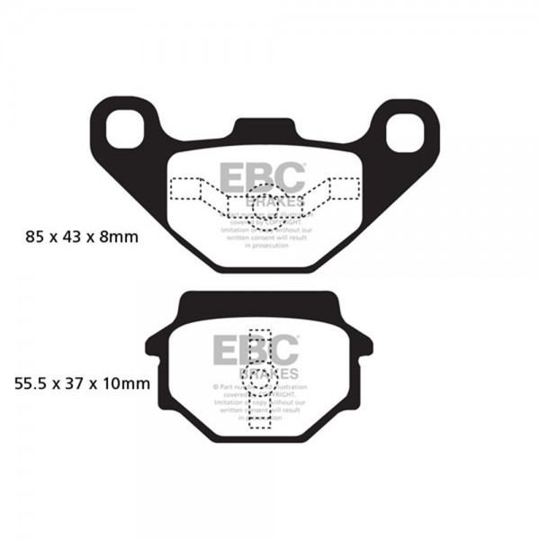 Τακάκια EBC FA251