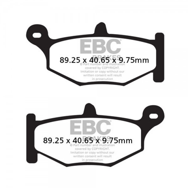 Τακάκια EBC FA419V