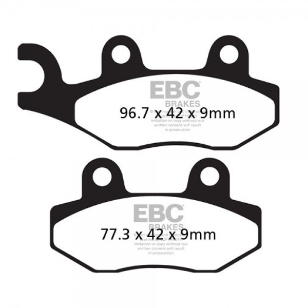 Τακάκια EBC SFA228HH