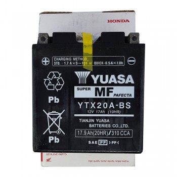 ΜΠΑΤΑΡΙΑ YUASA YTX20A-BS ΓΝΗΣΙΑ HONDA 31500-MBT-M51