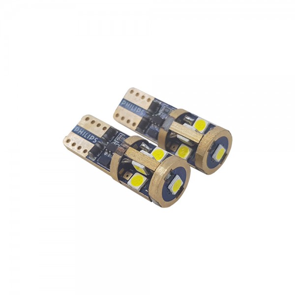 Λάμπα Σετ Led T10 Canbus 12-14.5v 9SMD