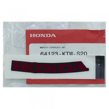 Αυτοκόλλητο Μάσκας SH 300 Sporty Γνήσιο Honda 64123-KTW-S20