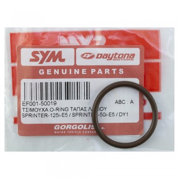 Τσιμούχα/Oring Τάπας Λαδιού Sprinter 50/125 Γνήσιο Daytona EF001-50019