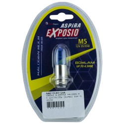 Λάμπα Εμπρός Φαναριού Halogen M5 12v/35/35w Honda Supra 100 EXP Trueblue Γνήσια Aspira