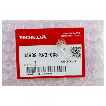 Λάμπα Οργάνων T10 12v 1.7w Γνήσια Honda 34909-KW3-003