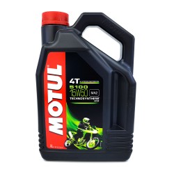 ΛΑΔΙ MOTUL 5100 4T ημισυνθετικό 15-50W 4λίτρο