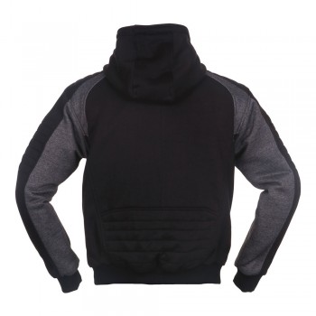 Μπουφάν Modeka Hoody Hootch Χρώμα Μαύρο-Γκρι 086690