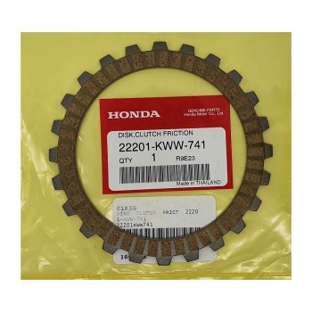 Δίσκος Αμπραγιάζ Τεμάχιο Γνήσιος Honda 22201-KWW-741