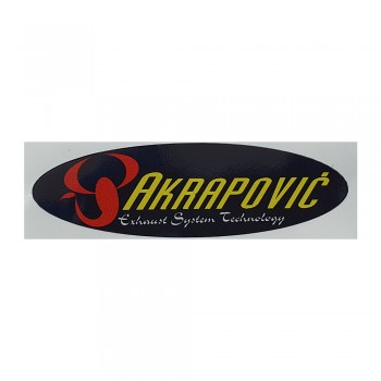 Αυτοκόλλητο Akrapovic Σκορπιός 12x4