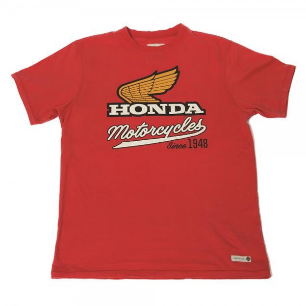 T-Shirt Motorcycles Since 1948 Κόκκινο Γνήσιο Honda 08HOVT182