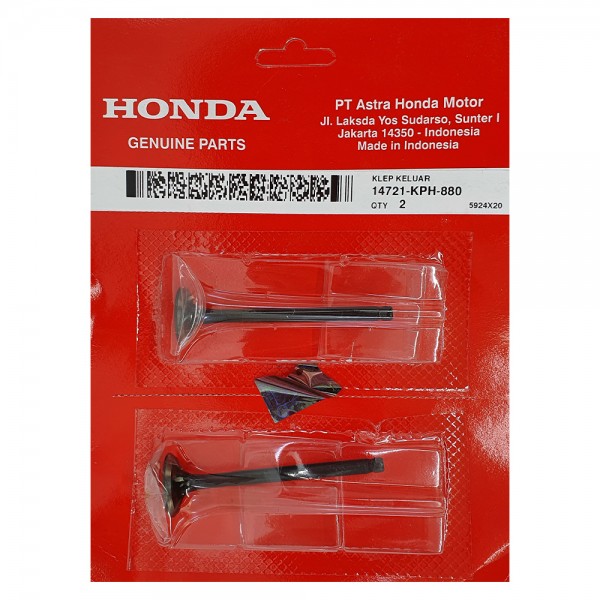 Βαλβίδα Εξαγωγής Innova 125/Supra-X 125 Τεμάχιο Γνήσια  Honda 14721-KPH-880HI