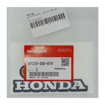 Αυτοκόλλητο Honda Φτερό Γνήσιο Honda 87123-382-670