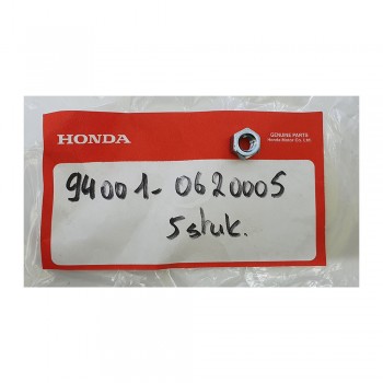 Παξιμάδι 6mm Γνήσιο Honda 94001-062000S