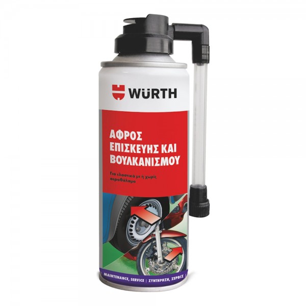 Αφρός Επισκευής Ελαστικών 200ML 0893490200071 Wurth