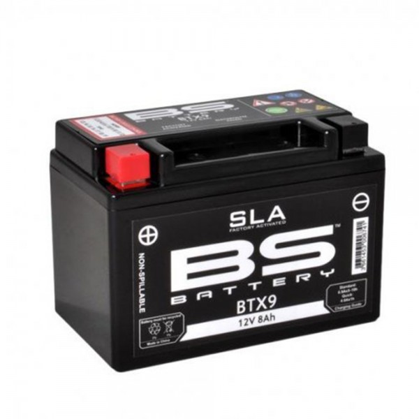 Μπαταρία BTX9-BS SLA Max Gel BS-BATTERY 12v 8Ah