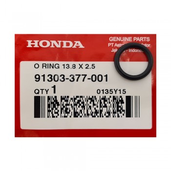 Oring Μικρής Τάπας Βολάν 13.8x2.5 Supra-X 125 Γνήσιο Honda 91303-377-001HI