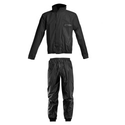 Αδιάβροχο Σετ Acerbis Rain Suit Logo 16428.090 Χρώμα Μαύρο