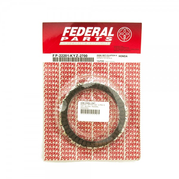 Δίσκοι Αμπραγιάζ Fiber Supra-X 125 Helm In Federal