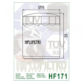 Φίλτρο Λαδιού HF171B Hiflo