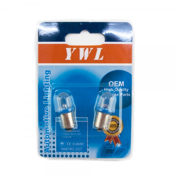 Λάμπα Led Μπαγιονέτ 12v Σετ 2 Τεμαχίων Χρώμα Μπλε OEM