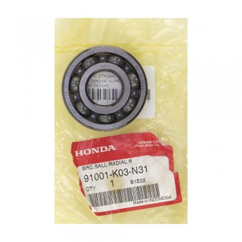 Ρουλεμάν Στροφάλου Supra-X 125/Wave 110i/Grand 110i 63/22 Γνήσιο Honda 91001-K03-N31HI