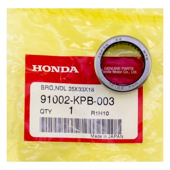 Ρουλεμάν Τροχαλίας 25x33x18 SH300 07-10 Γνήσιο Honda 91002-KPB-003HI