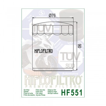 Φίλτρο Λαδιού HF551 Hiflo