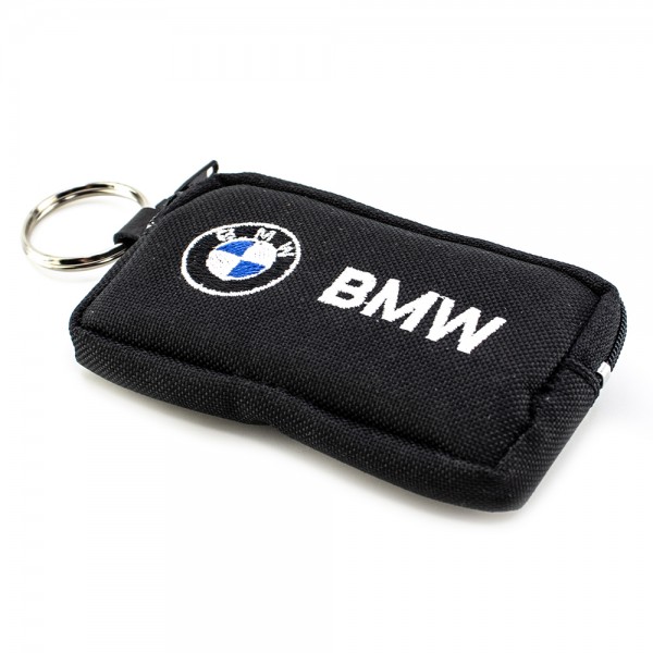 Θήκη Κλειδιών Μπρελόκ Pouch Bag BMW Χρώμα Μαύρο Roc