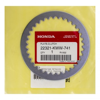 Δίσκος Αμπραγιάζ Μεταλλικός Wave 110i Γνήσιος Honda 22321-KWW-741