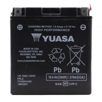 Μπαταρία YTX20CH-BS (YTX20A-BS) 12v 18Ah Yuasa USA