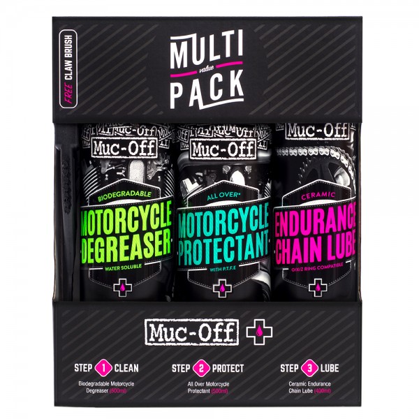 Σπρέι Motorcycle Multi Value Pack Muc Off