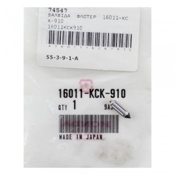 Βαλβίδα Φλωτέρ CRF 230 03-06 Γνήσια Honda 16011-KCK-910