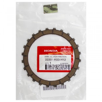 Δίσκος Αμπραγιάζ Grand X 110 Γνήσιος Honda 22201-K03-H12HI (Τεμάχιο)