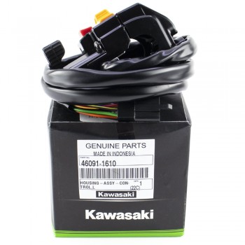 Διακόπτης Τιμονιού Αριστερός Kazer 115 Γνήσιος Kawasaki 46091-1610