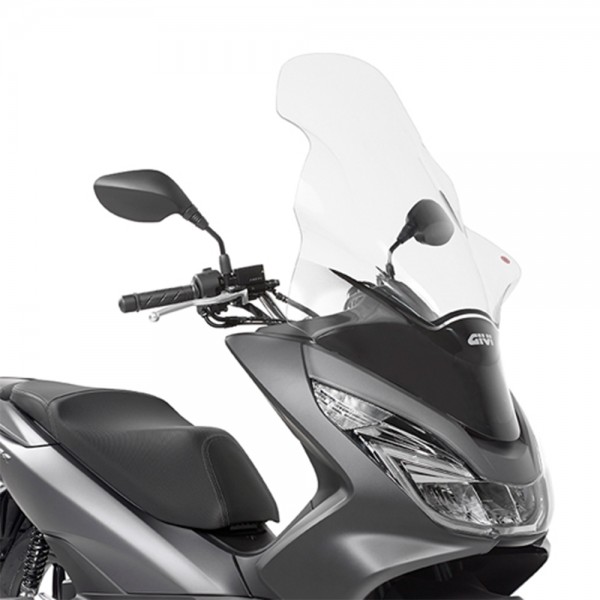 Ζελατίνα Pcx 125/150 14-17 Διάφανη 81.5x55cm D1130ST Givi