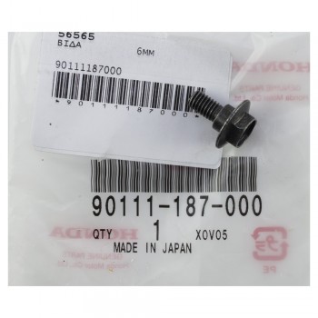 Βίδα 6mm Γνήσια Honda 90111-187-000