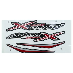 Αυτοκόλλητα Honda Astrea Grand X 110i Σετ 4 Τεμάχια Stickerspar