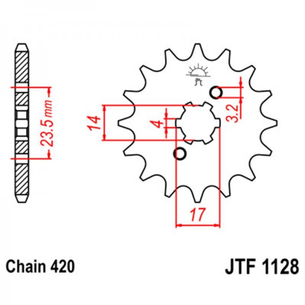 ΓΡΑΝΑΖΙ JTF E1128.11