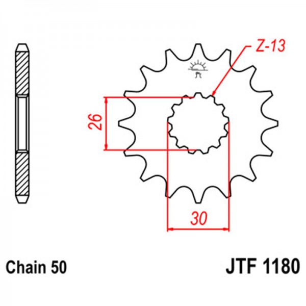 ΓΡΑΝΑΖΙ JTF E1180.17