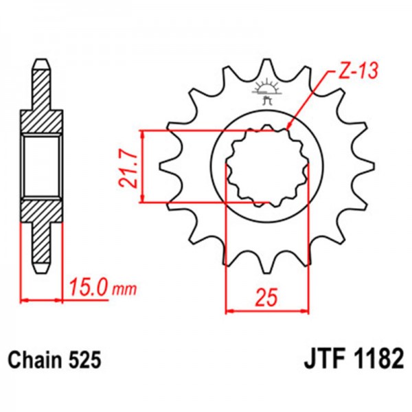 ΓΡΑΝΑΖΙ JTF E1182.14