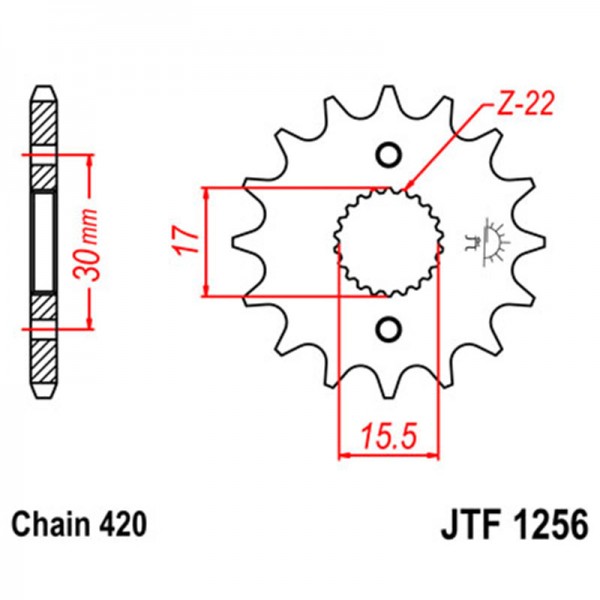 ΓΡΑΝΑΖΙ JTF E1256.15