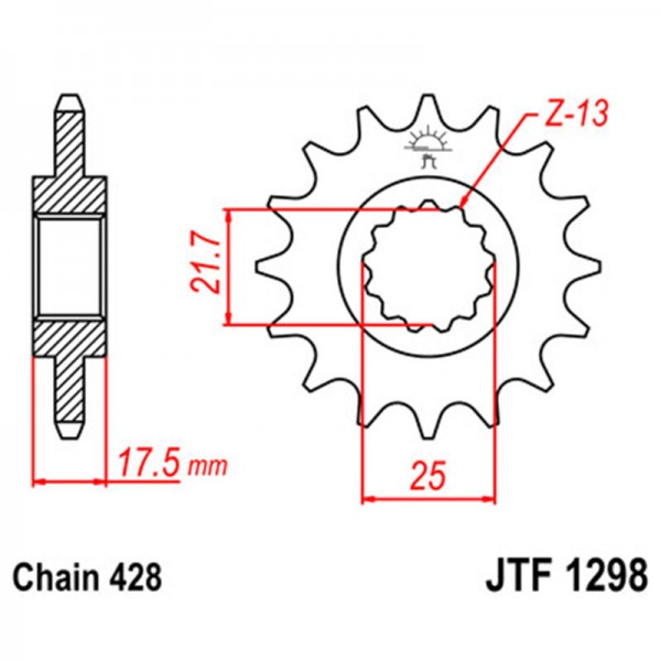 ΓΡΑΝΑΖΙ JTF E1298.17