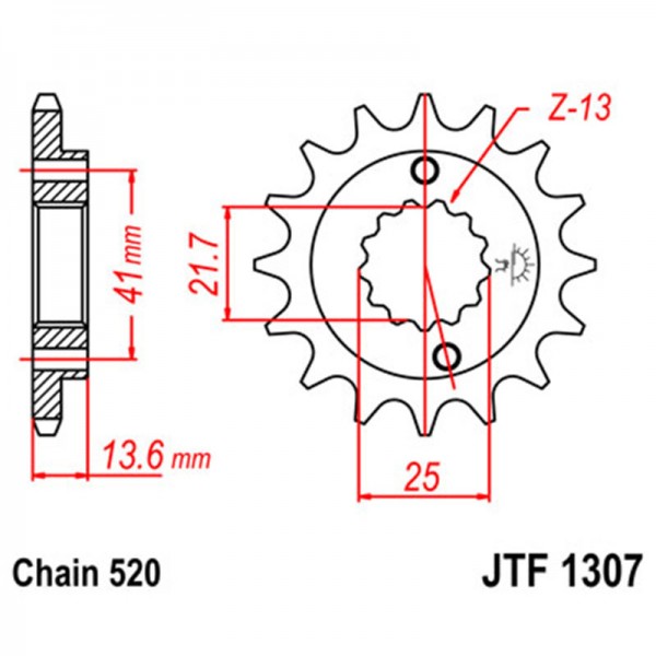 ΓΡΑΝΑΖΙ JTF E1307.14