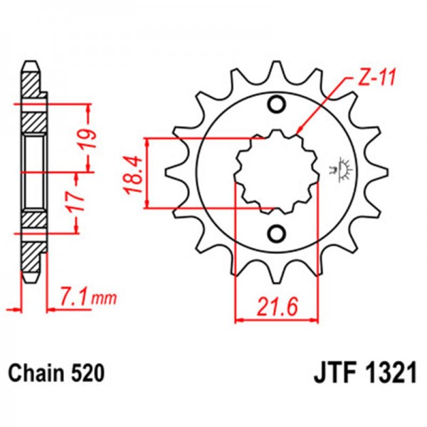 ΓΡΑΝΑΖΙ JTF E1321.13