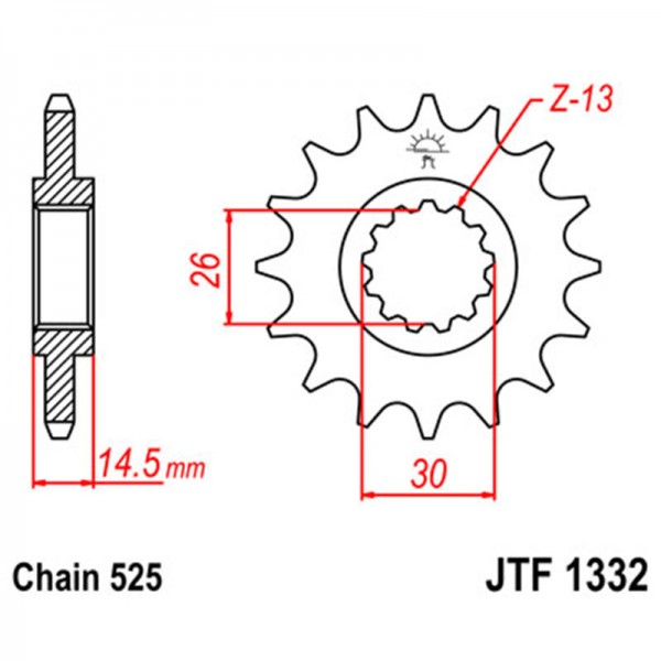 ΓΡΑΝΑΖΙ JTF E1332.15