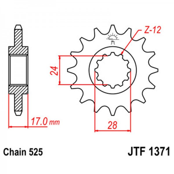 ΓΡΑΝΑΖΙ JTF E1371.14