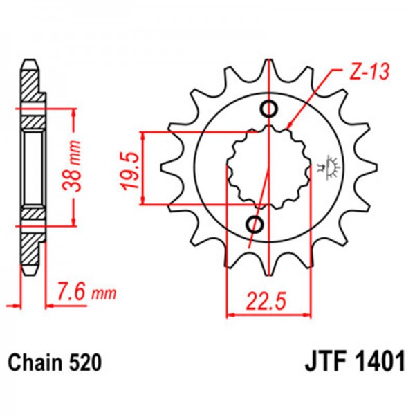 ΓΡΑΝΑΖΙ JTF E1401.13